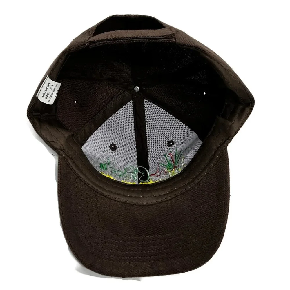 Chico's Mexican Restaurant Hat Wool‎ Blend Adjustable Cap Brown